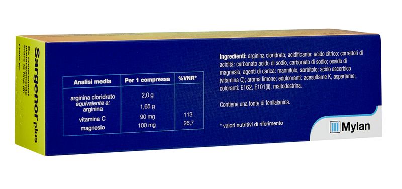 Sargenor plus con vitamina C 14 compresse-4