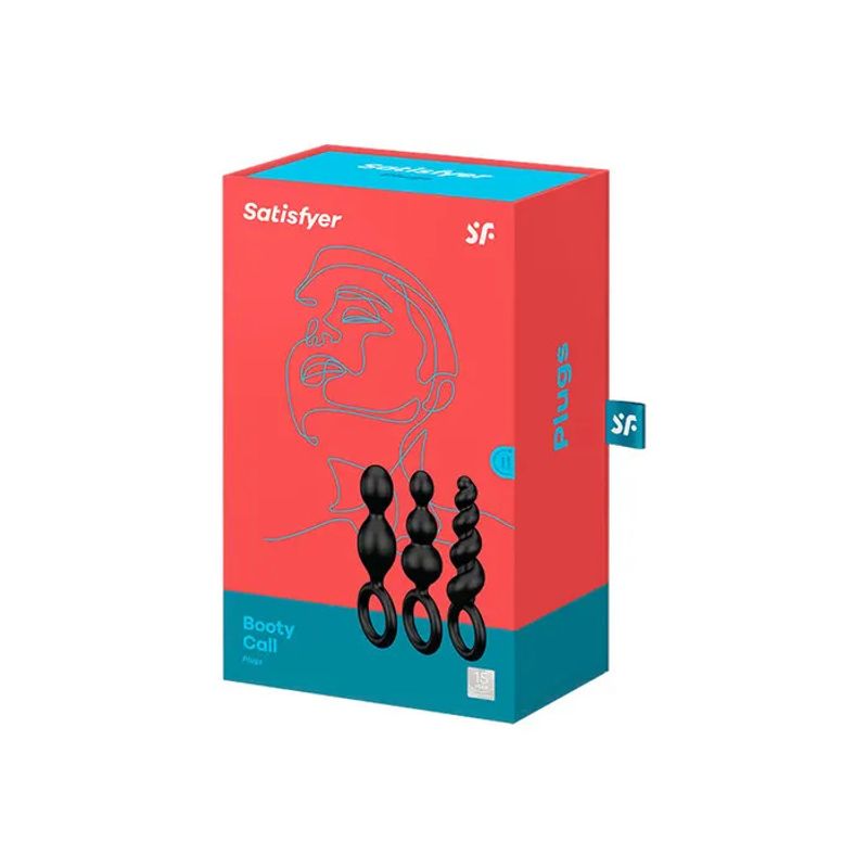 Satisfyer Booty Call Plug Anali Nero-5