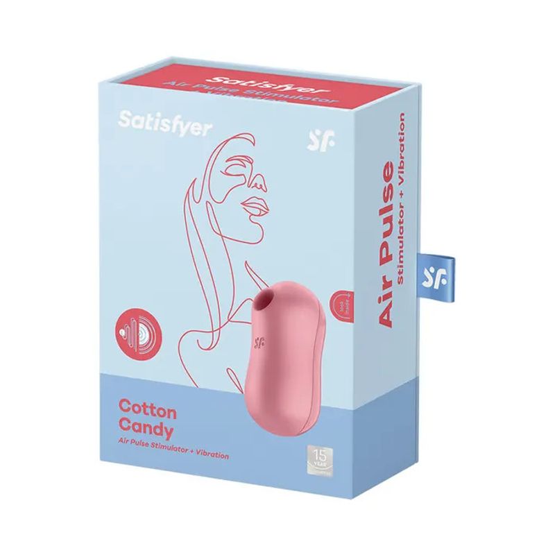 Satisfyer Cotton Candy Vibratore Rosa-5