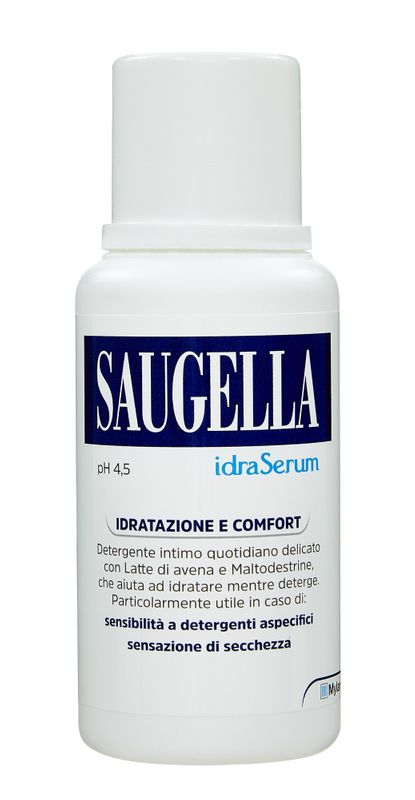 Saugella IdraSerum pH 4,5 per pelle secca ed irritata 200ml-0