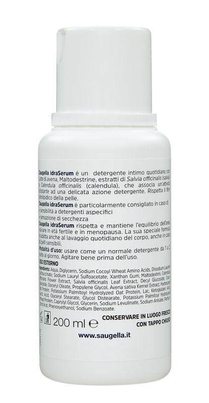 Saugella IdraSerum pH 4,5 per pelle secca ed irritata 200ml-1