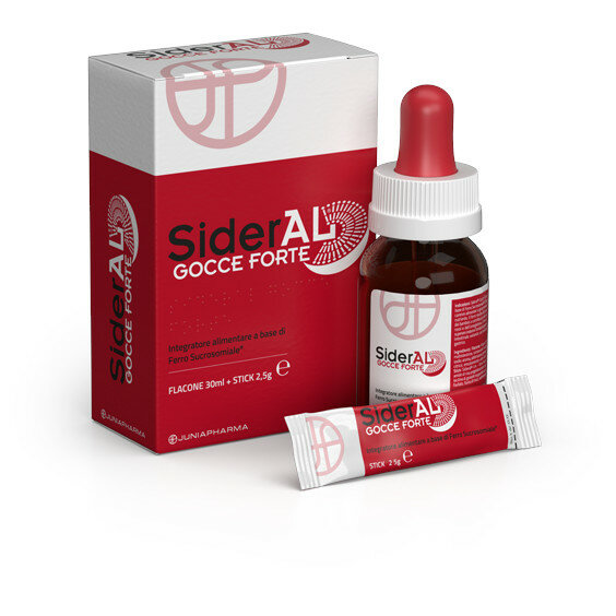 Sideral Gocce Forte a base di ferro 30ml-2