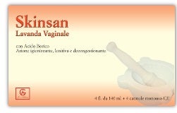 Skinsan Lavanda Vaginale 4 Flaconi 140ml + 4 Cannule Vaginali Monouso Blister-1