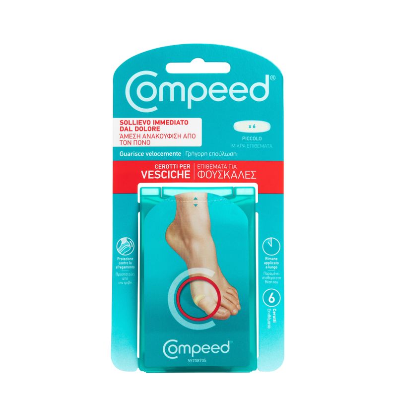 Compeed cerotti per vesciche di taglia piccola 6 pezzi-1