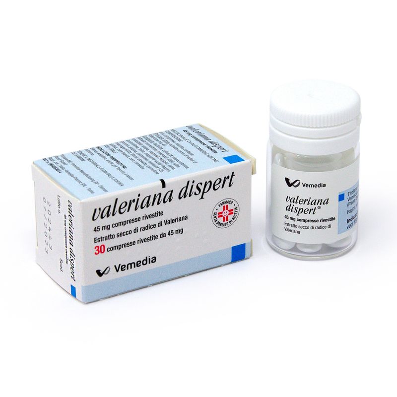 Valeriana Dispert 30 compresse rivestite 45mg-2