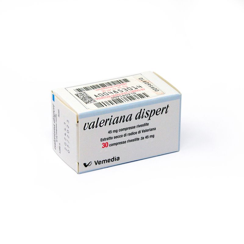 Valeriana Dispert 30 compresse rivestite 45mg-3