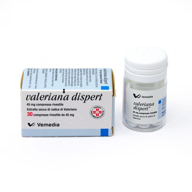Valeriana Dispert 30 compresse rivestite 45mg-5
