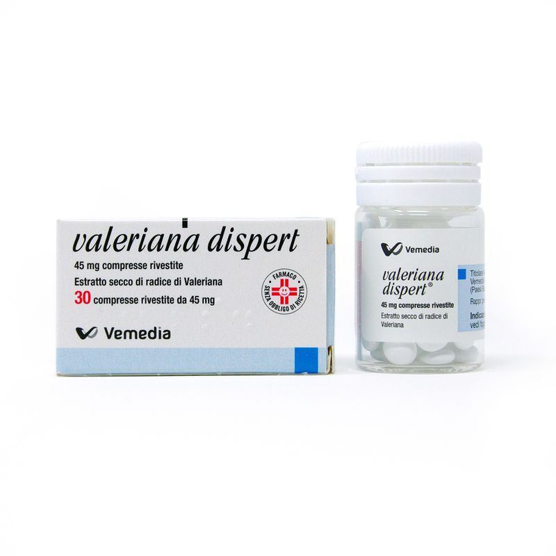 Valeriana Dispert 30 compresse rivestite 45mg-6