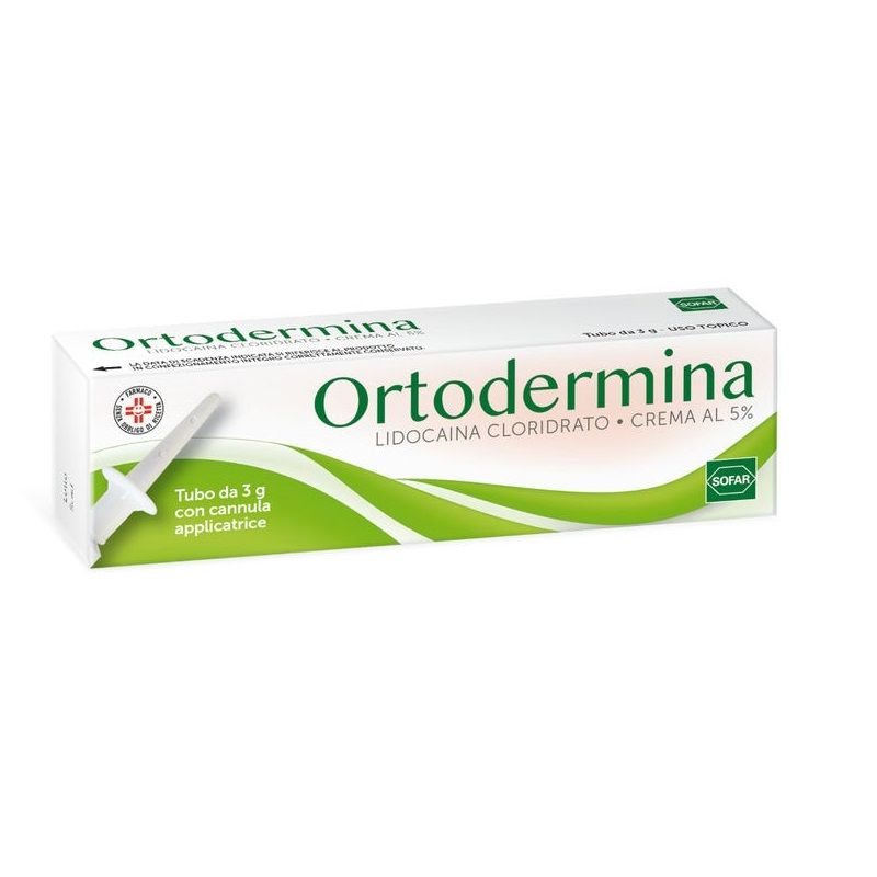 Sofar Ortodermina*Crema Dermatologica 3g 5%-1