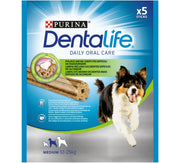 Purina Dentalife Snack Daily Oral Care Per Cani 12 - 25kg Taglia Medium 5 Stick-1