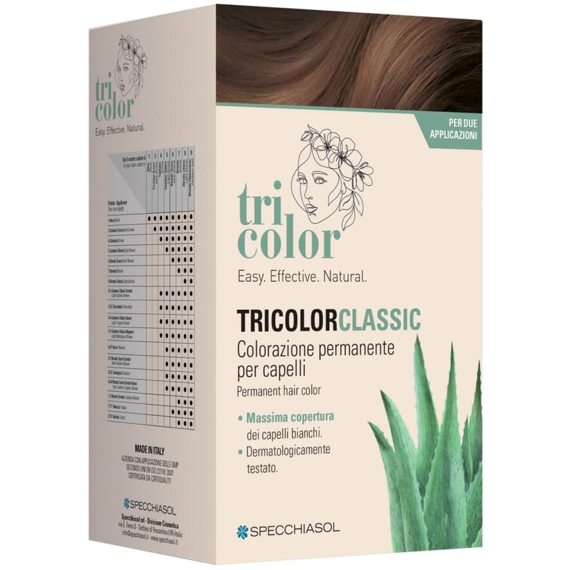 Specchiasol Tricolor Crema Colorante Per Capelli 5,3 Cacao-1