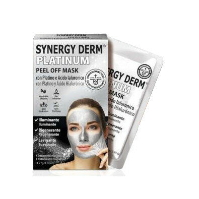 Synergy Derm Platinum Peel Off Mask 4x7g-2