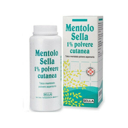 Sella Mentolo 1% polvere cutanea 100g-2