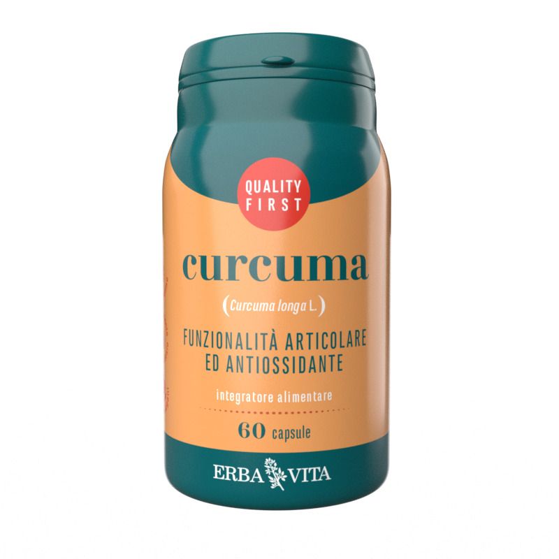 Erba Vita Curcuma per la funzionalità articolare 60 capsule-1