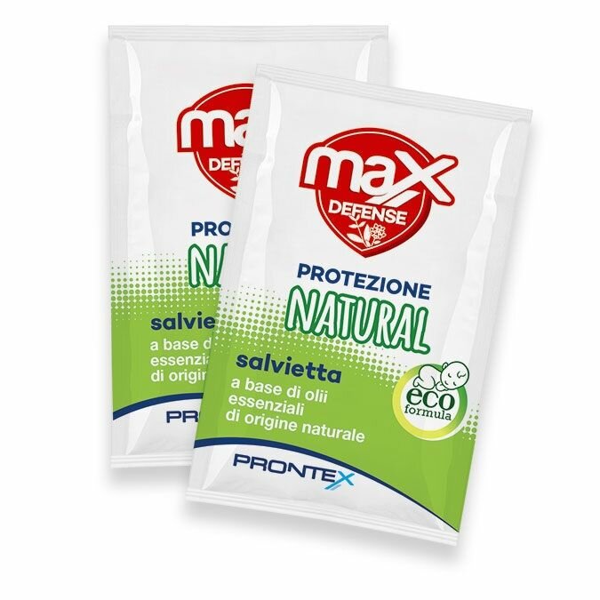 Prontex Max Defence Natural Salviette 15 Pezzi-2