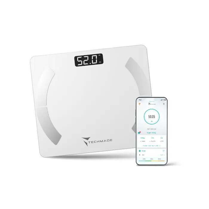 Techmade Bilancia Smart Digitale White-6