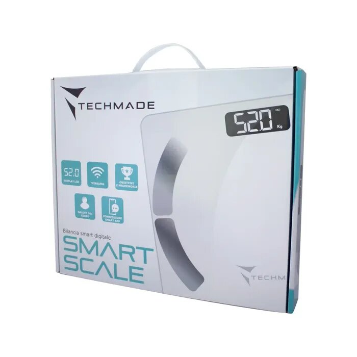 Techmade Bilancia Smart Digitale White-9