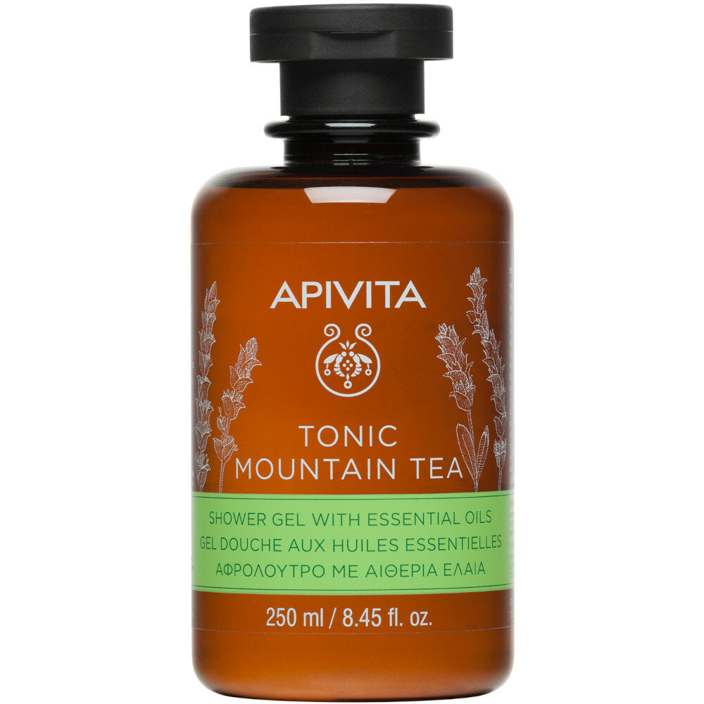 Apivita Gel Doccia Detergente Tè Di Montagna 250ml-2