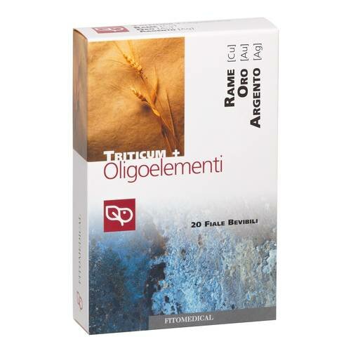 Fitomedical Triticum+ Oligoelementi Rame Oro e Argento 20 fiale-2