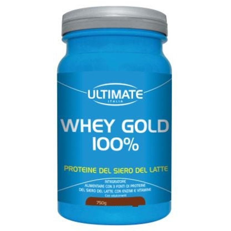 Ultimate Whey Gold 100% integratore proteico gusto banana 750g-1