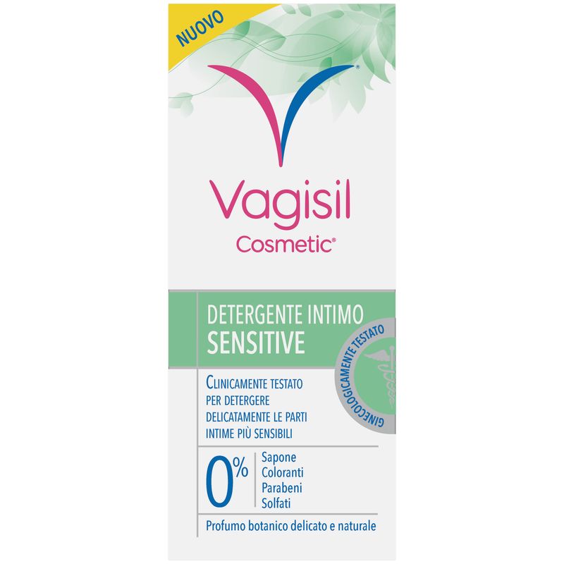 Vagisil Detergente Intimo Sensitive Per l'Igiene Quotidiana Extra Delicato Senza Sapone 250ml-1