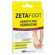 Zeta Foot Cerotti per Verruche 4 pezzi 1,9cm +12 pezzi 1,2cm-2