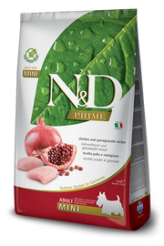 Farmina N&D Prime Pollo E Melograno Cani Adulti Taglia Mini Sacco 800g-1