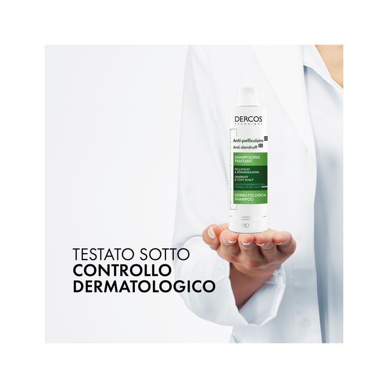 Vichy Dercos shampoo antiforfora capelli grassi 200 ml-10