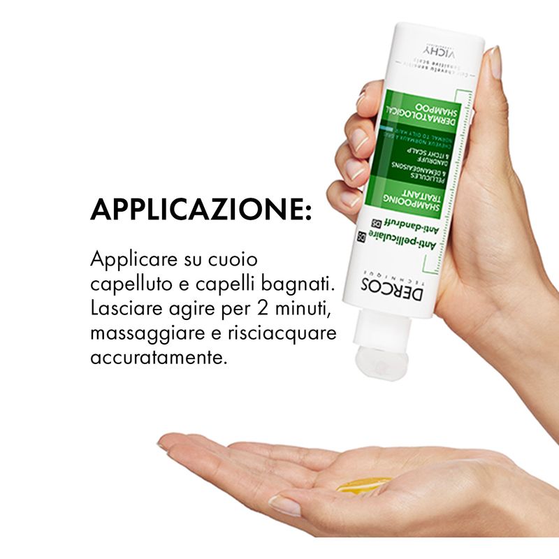 Vichy Dercos shampoo antiforfora capelli grassi 200 ml-8