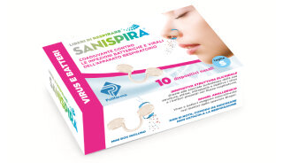 Sanispira Virus & Batteri 10 dispositivi nasali taglia S-2