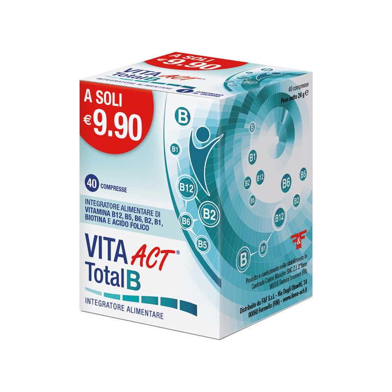 Vita Act Total B 40 Compresse-1