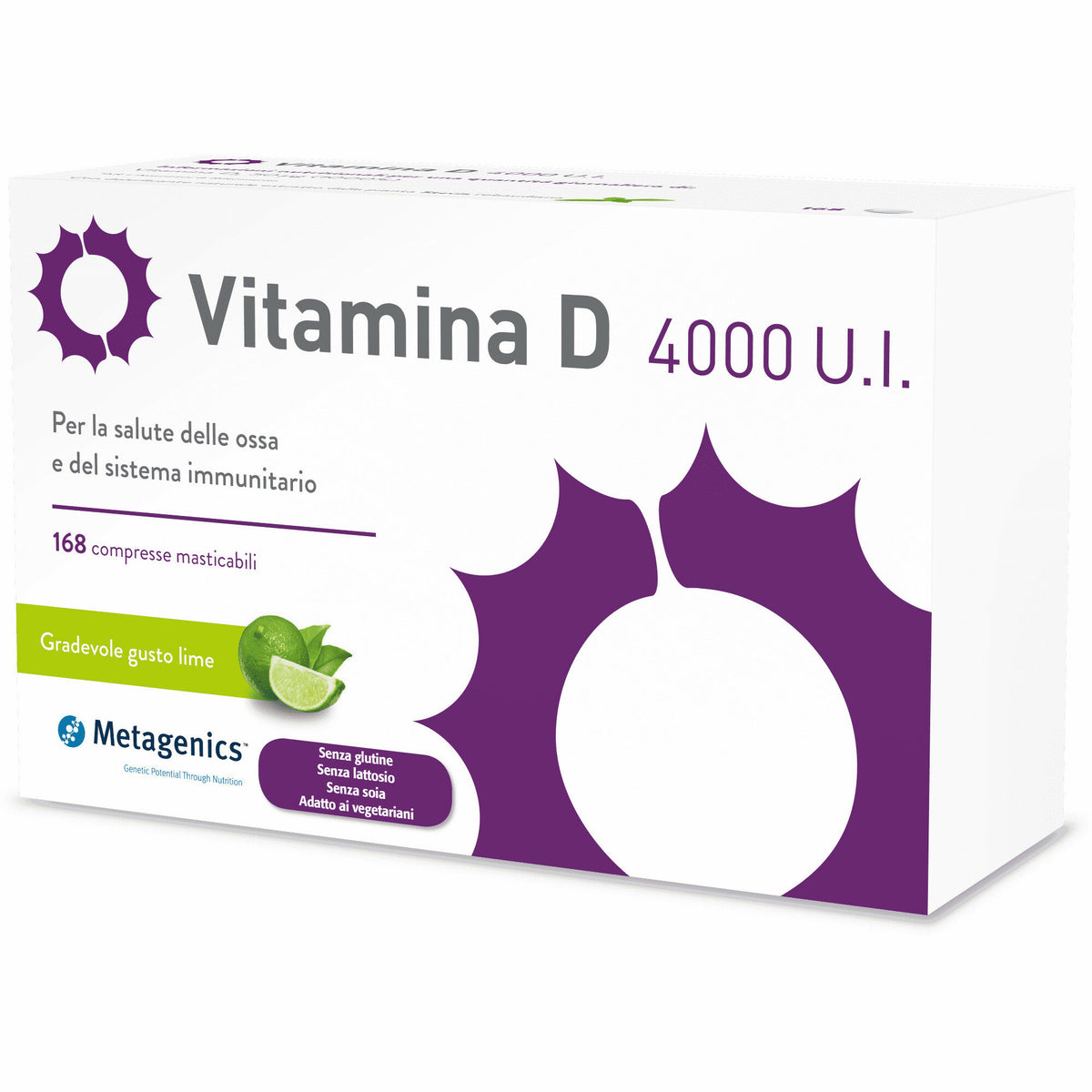 Vitamina D 4000 UI 168 Compresse Masticabili-2