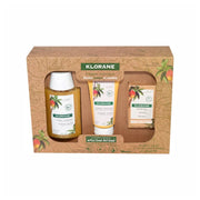 Klorane Cofanetto Rituale Capelli Secchi al Mango shampoo 100ml + balsamo 50ml + shampoo solido 80g-1