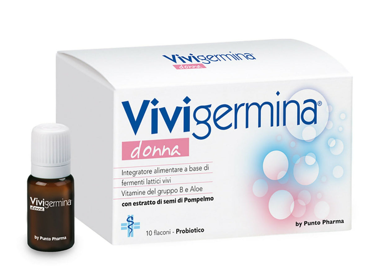 Vivigermina Donna fermenti lattici vivi 10 flaconcini-2