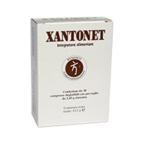 Bromatech Xantonet per la corretta funzionalità dell'intestino 30 compresse deglutibili-2