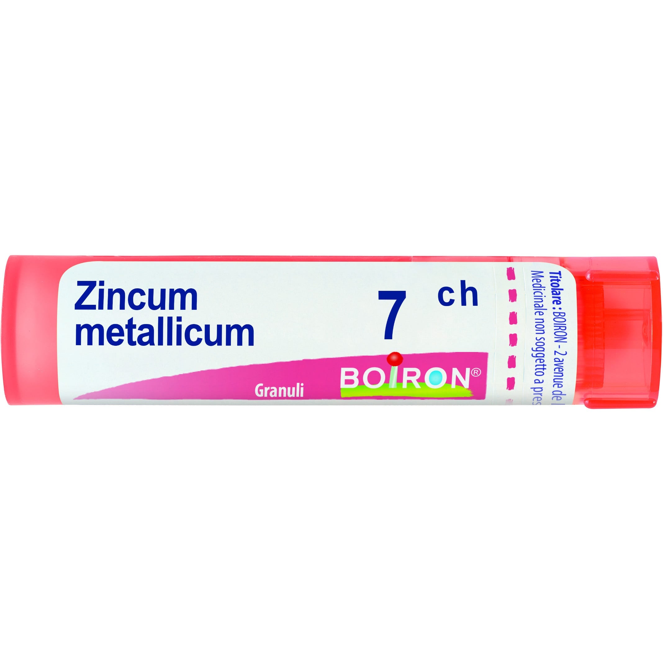 Boiron Zincum Metallicum 80 Granuli 7CH Tubo 4g-1